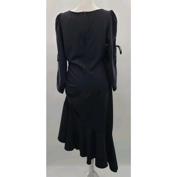 Rodarte X Universal Standard Asymmetrical Dress Size 2XS Black Evening Cocktail - Picture 7 of 16